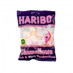 Bonbon Haribo - Chamallows Pink & White - 100g