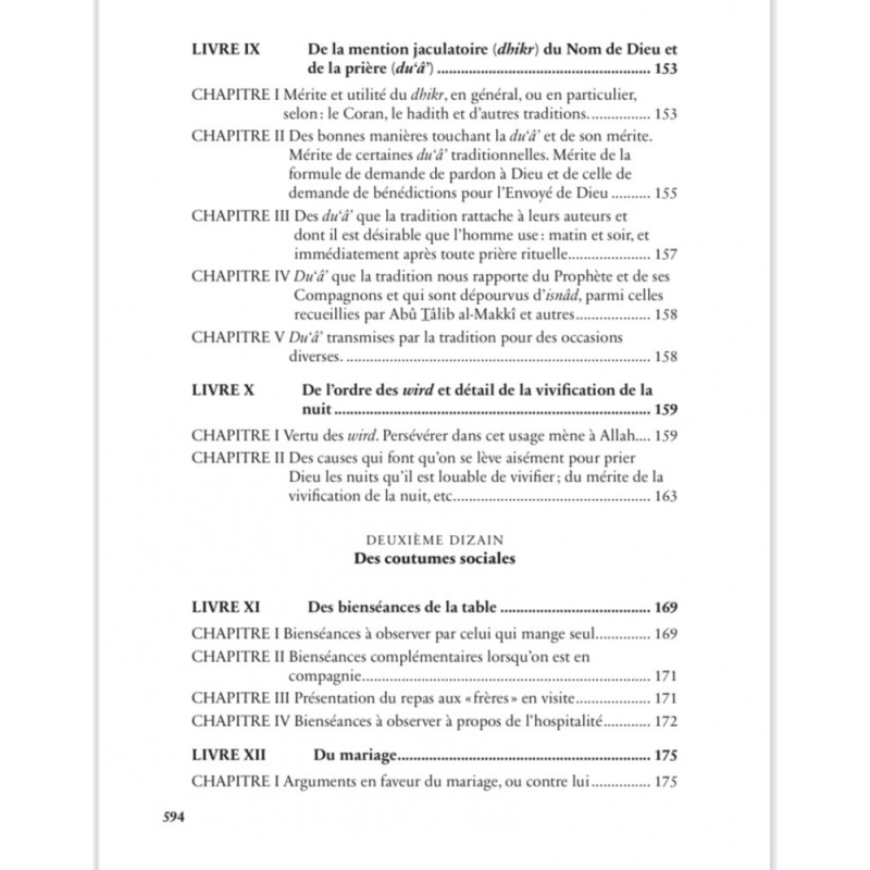VIVIFICATION DES SCIENCES DE LA FOI-ABRÉGÉ DE IHYA 'ULUM AL DIN-HÉRITAGE ÉDITIONS