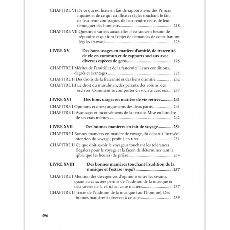 VIVIFICATION DES SCIENCES DE LA FOI-ABRÉGÉ DE IHYA 'ULUM AL DIN-HÉRITAGE ÉDITIONS