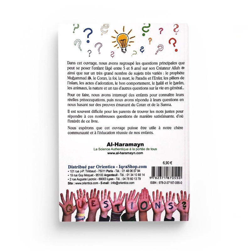 Dis, c’est qui Allah ? Questions d’enfants et leurs réponses (5/8 ans) - Editions Al-Haramayn