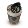 Coffret Cadeau Prière Tapis et chapelet de luxe (boite ronde dorée) - NOIR