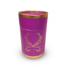 Coffret Cadeau Prière Tapis et chapelet de luxe (boite ronde dorée) - FUSHIA