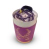 Coffret Cadeau Prière Tapis et chapelet de luxe (boite ronde dorée) - FUSHIA