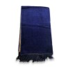 Tapis de prière adulte ultra-doux - Couleur BLEU unie sans motifs